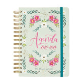 AGENDA ESCOLAR THE FLOWER JOURNAL E10 155X212 DP 25-26 VERD | FINOCAM
